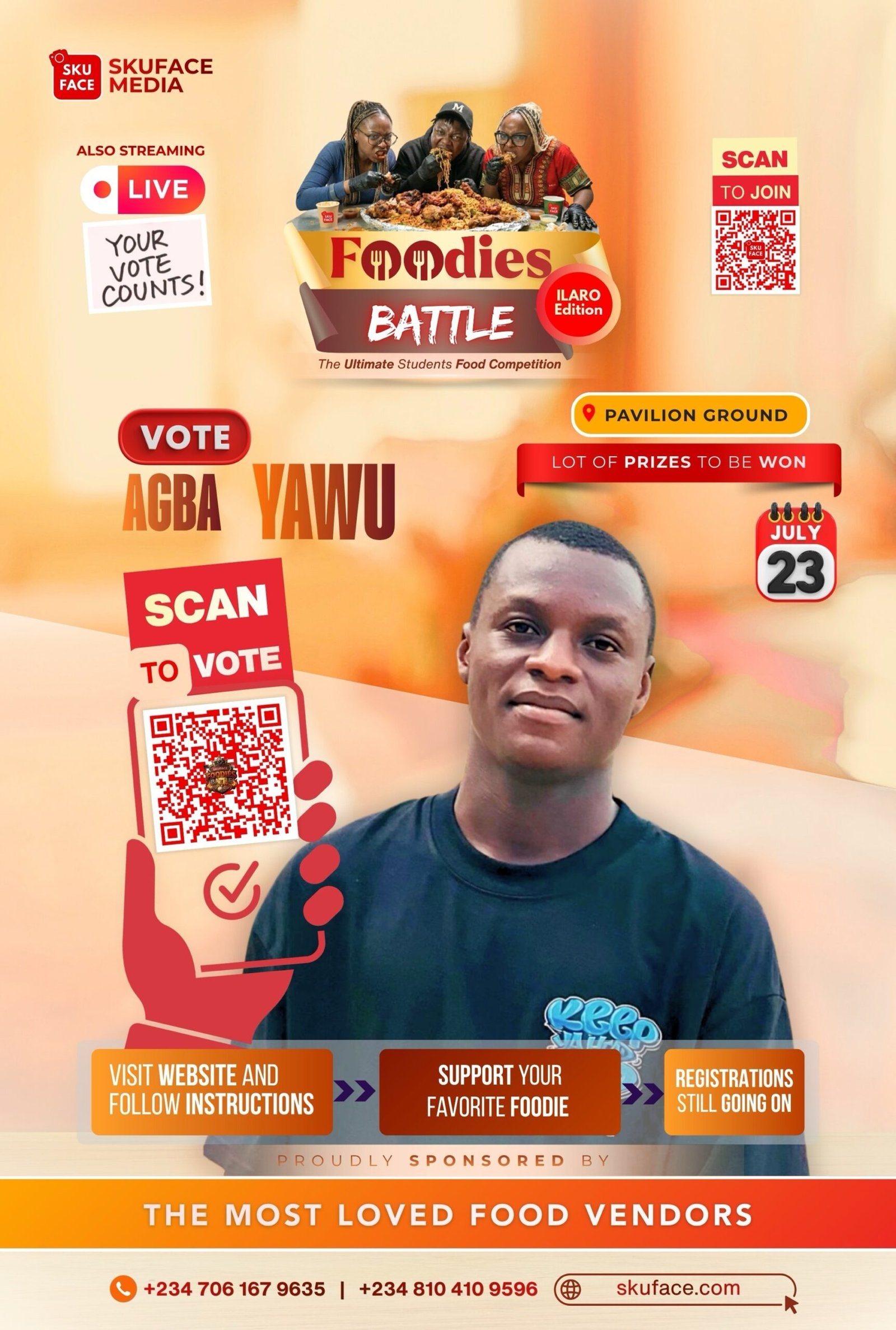 Agba Yawu - 152 Votes
