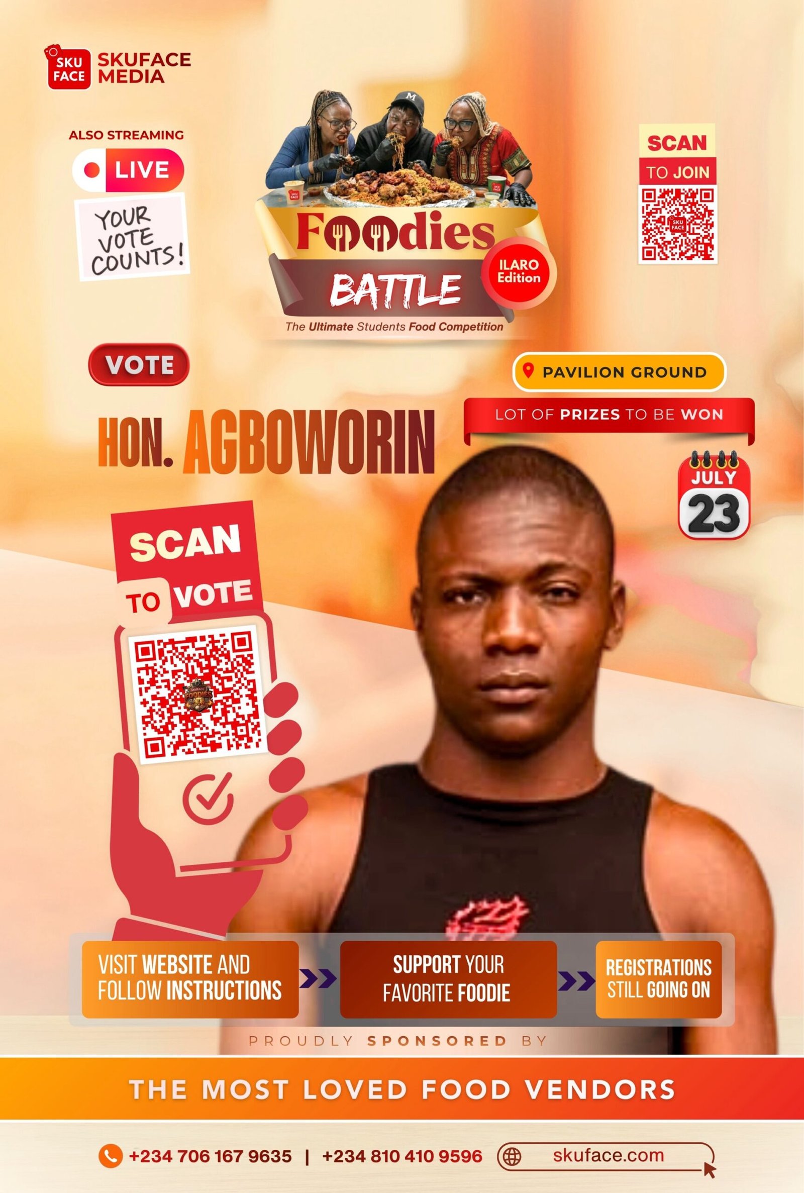 Hon. Agboworin - 0 Votes